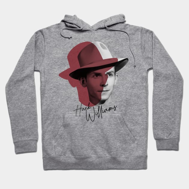 Hank Williams Hoodie by limatcin